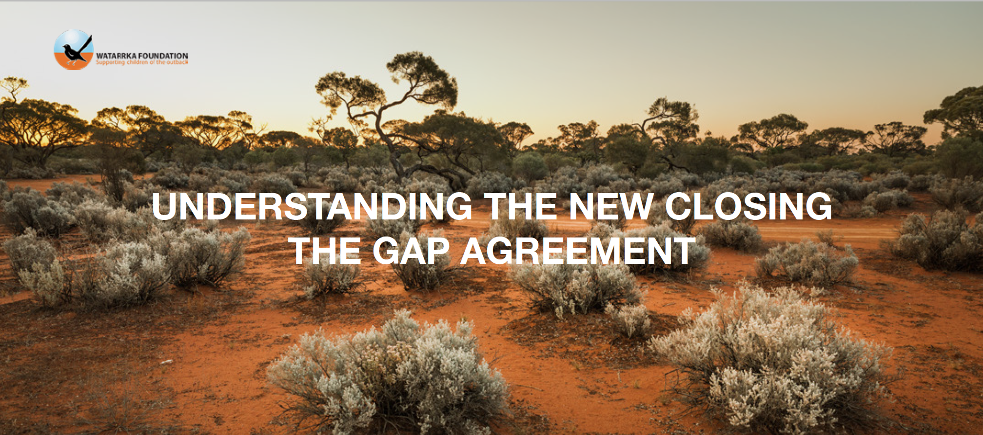 Understanding the new Closing the Gap Agreement